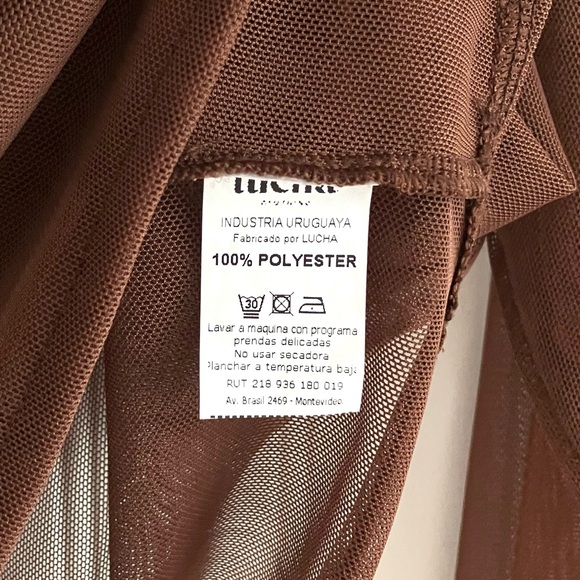 LUCHA Mesh Crop Top - Picture 5 of 5